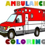Ambulance Trucks Coloring Pages