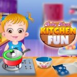 Baby Hazel Kitchen Fun