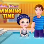 Baby Hazel Swimming Time