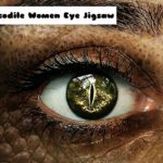 Crocodile Women Eye Jigsaw