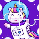 Cute Rainbow Unicorn Puzzles