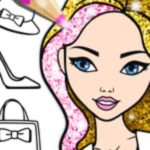 Fashion Coloring Glitter