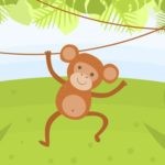 Funny Monkeys Coloring