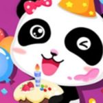 Happy Birthday Party With Baby Panda