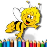 Maja the Bee Coloring Book