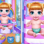 PRINCESS NEW BORN TWINS BABY CARE