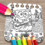 Sponge on the Run Coloring Book