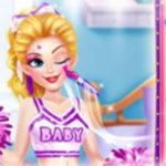 Vampire Princess Cheerleader Girl Makeover